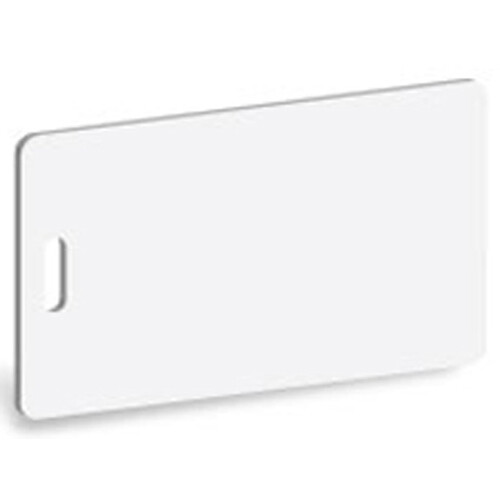 IDC CR-80 Blank PVC Cards with Portrait Slot (30 mil 500 Cards)