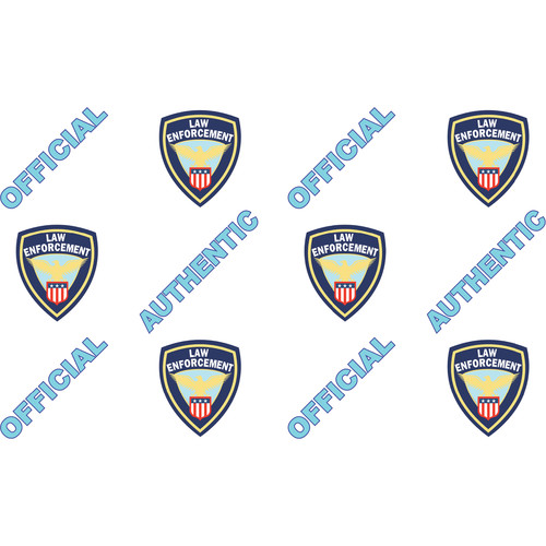 IDP Hologram Patch Type 1-Mil Laminate Film (Official Police 250 Images Per Roll)