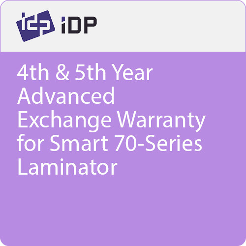 IDP 2-Year Advanced Exchange Warranty for Smart-70 Series Laminators