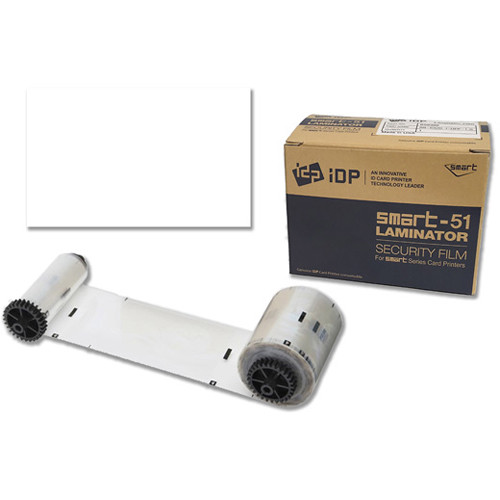 IDP 1-Mil Alternating Full-Clear IC-Patch Film Front Half-Clear Patch Film Back (125 Cards/Roll)