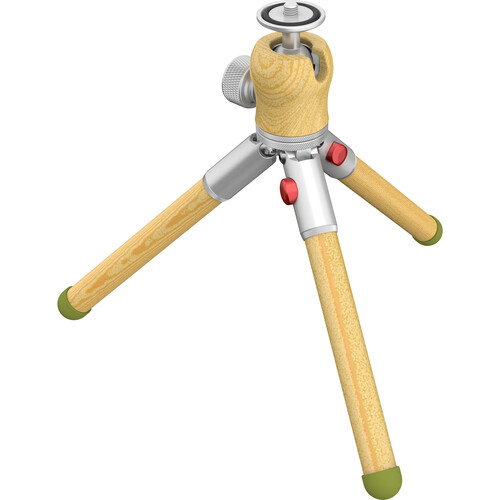 iFootage Timberpod Mini Tripod (Beech Wood Silver)