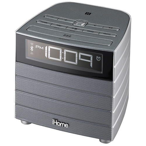 iHome iBN20 NFC Bluetooth FM Clock Radio with USB IBN20GC B&H
