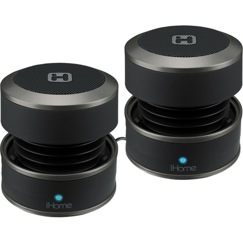 iHome iBT63 Bluetooth Rechargeable Mini Speaker System in