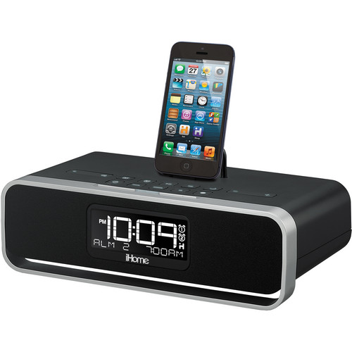 IHome IDL91B Dual Charging Stereo FM Clock Radio IDL91B B H   Ihome Idl91b Dual Alarm Stereo Clock 1368464029 966052 