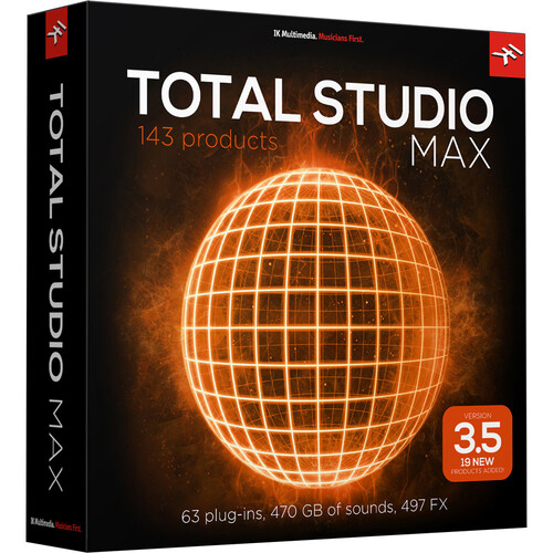 IK Multimedia Total Studio 3.5 MAX (Crossgrade from Any IK Software)