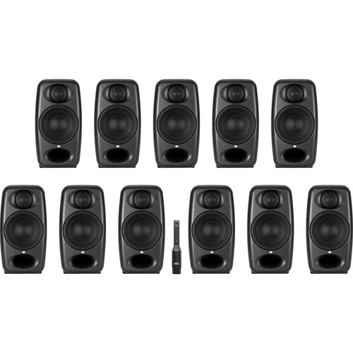 IK Multimedia iLoud Micro Monitors Pro Immersive Bundle (Black 11 Speakers)
