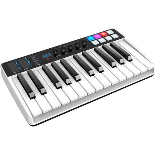 IK Multimedia iRig Keys I/O - Controller/Audio Interface for iPhone iPad and Mac/Windows (25-Keys)