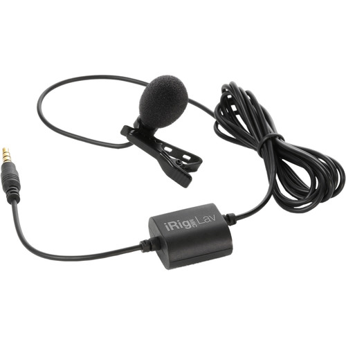 IK Multimedia iRig Mic Lavalier Pack for Smartphone Tablets Computers & More (Pair TRRS)