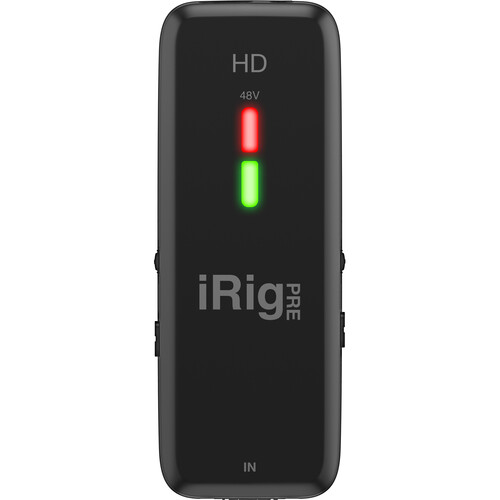 IK Multimedia iRig Pre HD Audio Interface Kit with Sonotronics