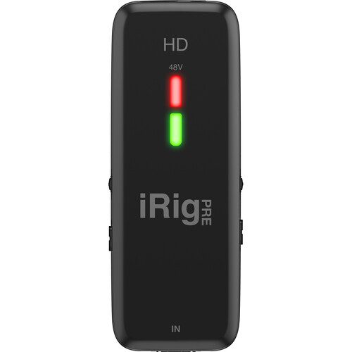 IK Multimedia iRig Pre HD Audio Interface with Mic Pre