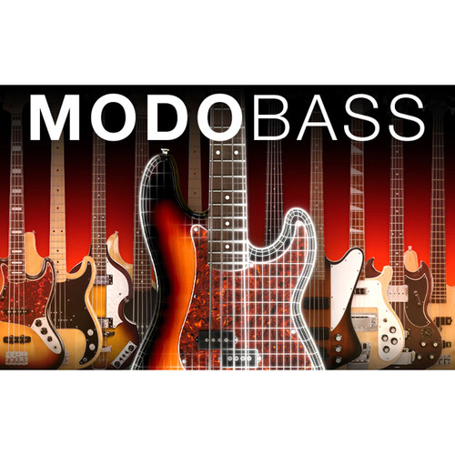 IK Multimedia MODO BASS - Electric Bass Virtual Instrument (Full Version Download)