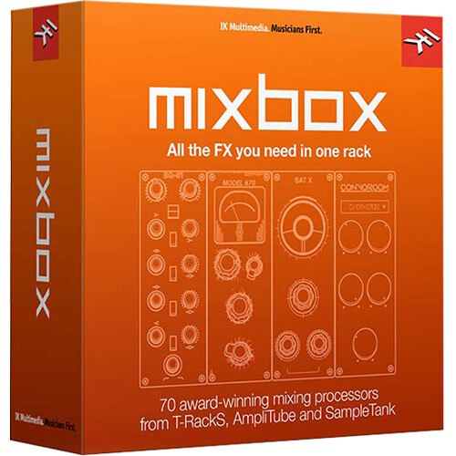 IK Multimedia MixBox Audio Effects Rack Plug-In (Download Crossgrade)