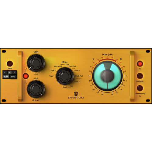 IK Multimedia T-RackS Saturator X - Multi-Mode Harmonic Saturation Processor (Download)