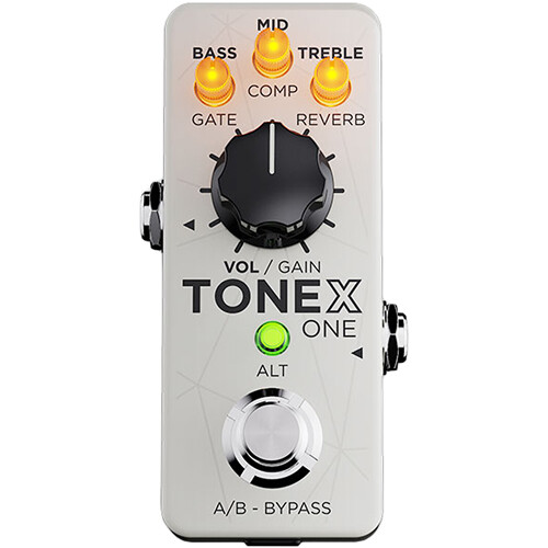 IK Multimedia TONEX ONE AI Modeling Multi-FX Pedal and Brown Sound Collections (Limited Edition White)