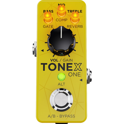 IK Multimedia TONEX ONE AI Modeling Multi-FX Pedal and Brown Sound Collections (Limited Edition Yellow)