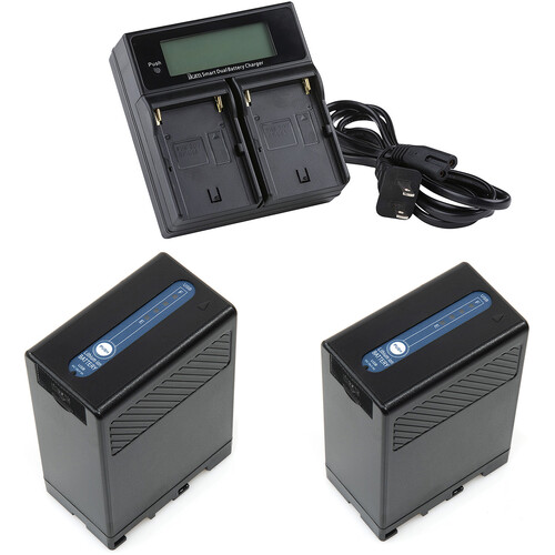 ikan 2 x BP-U68 Lithium-Ion Battery Kit with Dual Charger