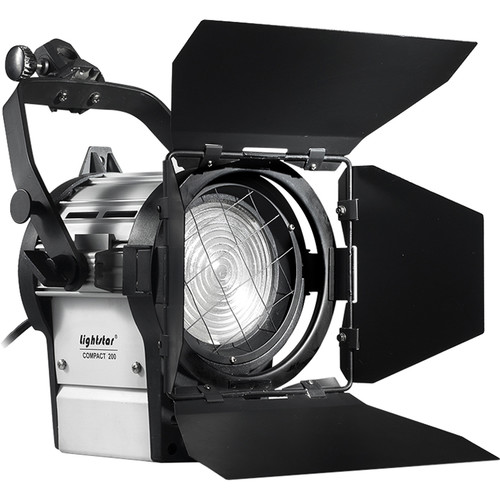 Ikan 200 Watt HMI Fresnel Head (Lightstar), Black (LSC-001)
