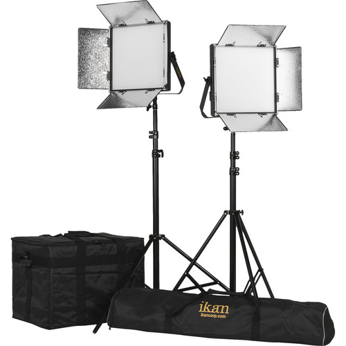 ikan Lyra 1 x 1 Daylight 2-Point Soft Panel LED Light Kit
