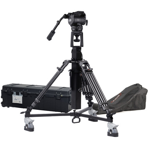 ikan Motorized Pedestal Kit with GH25 Fluid Head & Rolling Hard Case