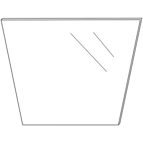 ikan Mirror Glass for PT-Elite iPad and PT2500 Teleprompter