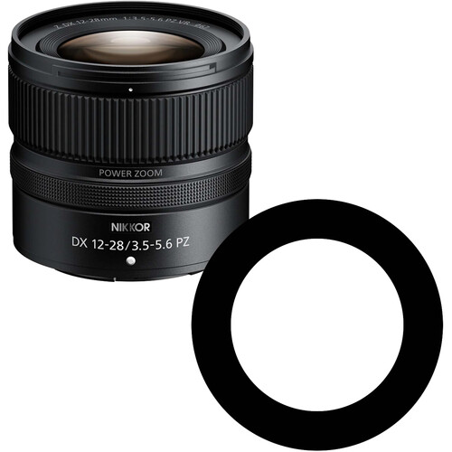 Ikelite Antireflection Ring for Nikon NIKKOR 12-28mm f/3.5-5.6 PZ VR Lens in Underwater Dome Port
