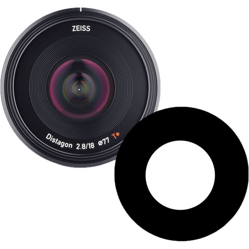 Ikelite Antireflection Ring for ZEISS Batis 18mm f/2.8 Lens Lens in Underwater Dome Port