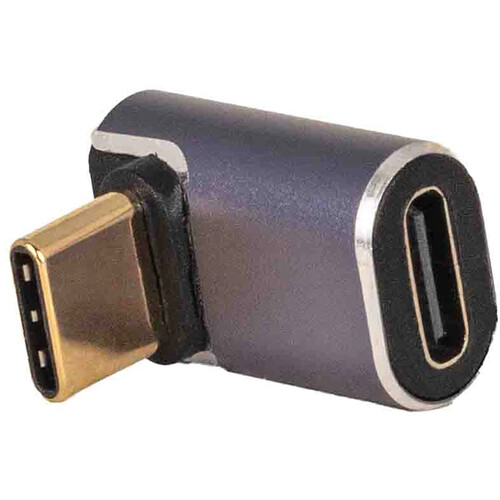 Ikelite USB-C Right Angle Male-to-Female Adapter (40 Gbps)