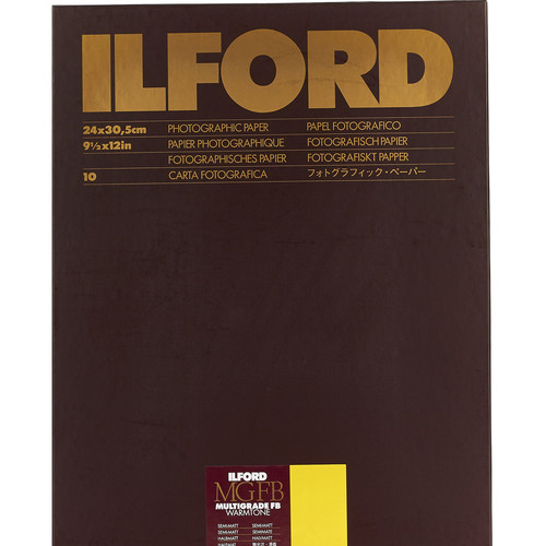 Ilford Multigrade FB Warmtone Paper (Semi-Matt 9.5 x 12