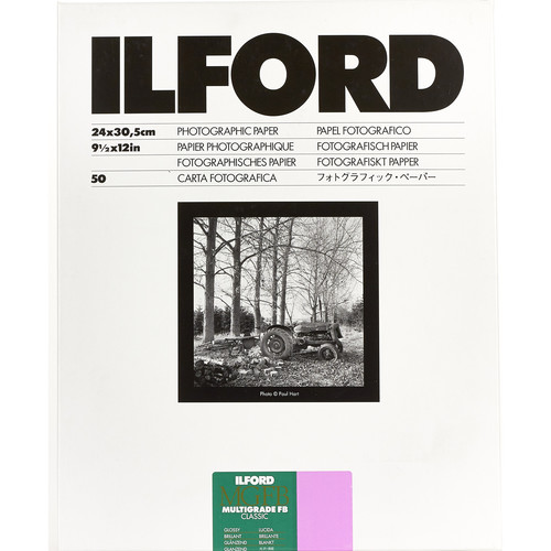 Ilford Multigrade FB Classic Paper (Glossy 9.5 x 12