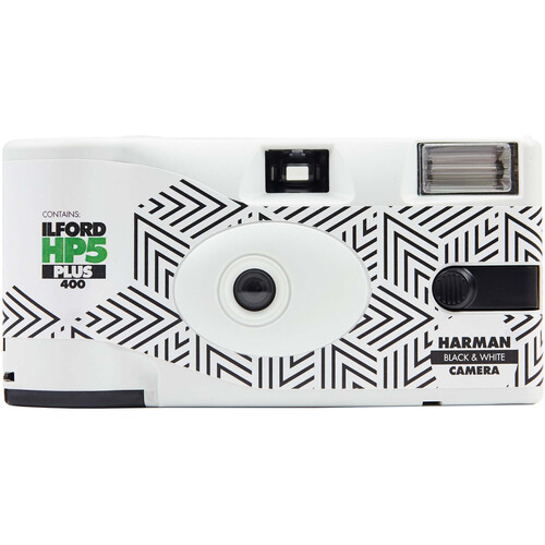 Ilford HP5 Plus B&W Single-Use Film Camera (35mm Roll Film 27 Exposures)