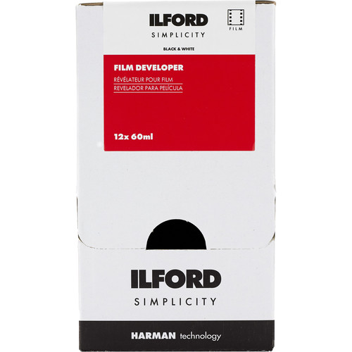Ilford Simplicity Black and White Film Developer (60mL 12-Pack)