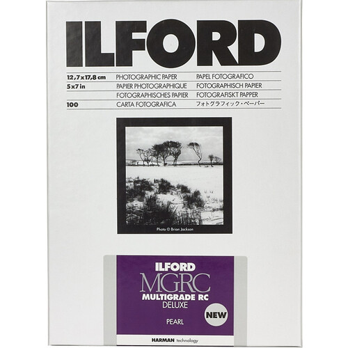 Ilford MULTIGRADE RC Deluxe Paper (Pearl 5 x 7