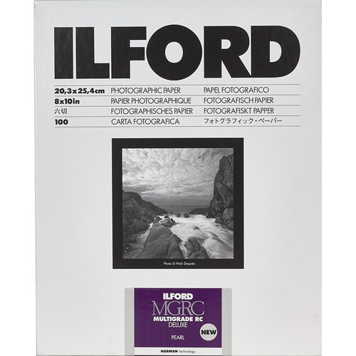 Ilford MULTIGRADE RC Deluxe Paper (Pearl 8 x 10