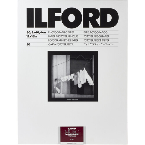 Ilford MULTIGRADE RC Deluxe Paper (Pearl 12 x 16