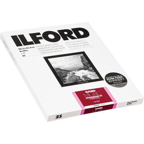 Ilford RC Portfolio Photo Paper (Glossy 8 x 10