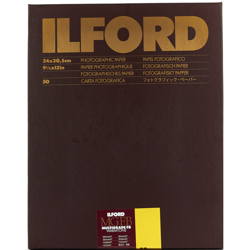 Ilford Multigrade FB Warmtone Paper (Semi-Matt 9.5 x 12