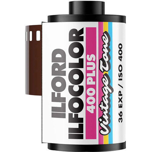 Ilford IlfoColor Vintage Tone 400 Plus Color Negative Film (35mm Roll Film 36 Exposures)