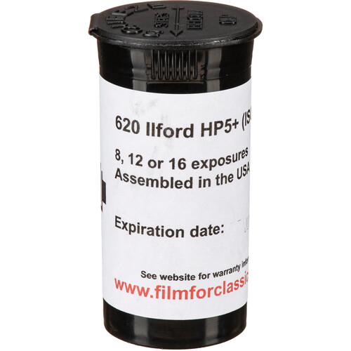 Film for Classics HP5+ Black and White Negative Film (620 Roll Film)