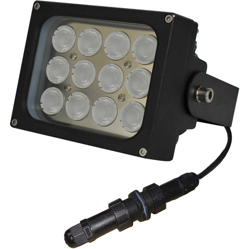 Iluminar WLC150-PoE Series Medium-Range White Light Illuminator (132' 30 Black)