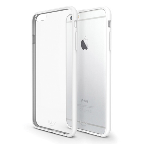 iLuv Vyneer Case for iPhone 6 Plus/6s Plus (White) AI6PVYNEWH