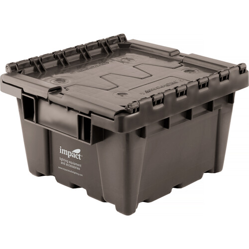 Impact CC-220 Mini Cable Crate with Lid (Black 5.7L)