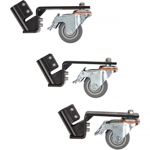Impact CS-PCX3 C-Stand Pro 3-Caster Set