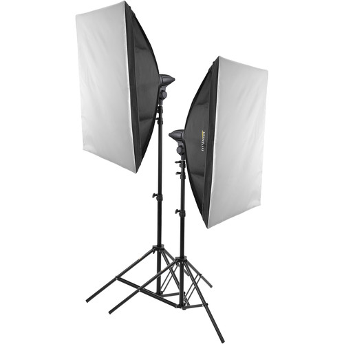 Impact Photo Studio 2Light LED Kit B&H Photo Video