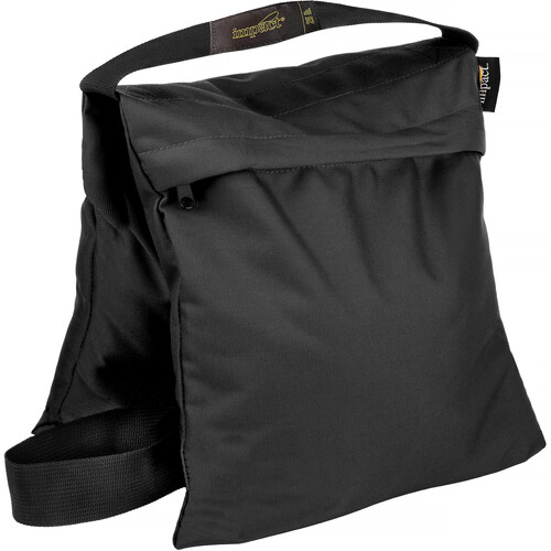 Impact Filled Saddle Sandbag (25 lb Black)