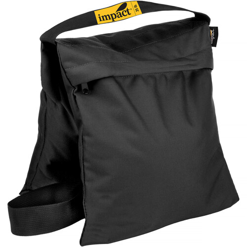 Impact Filled Saddle Sandbag (35 lb Black)