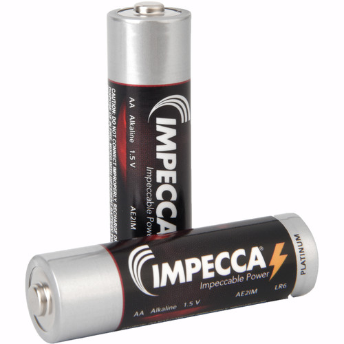 Impecca Alkaline AA Batteries (2-Pack)