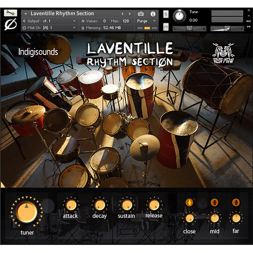 Indigisounds Laventille Rhythm Section Sample Library - Virtual Instrument (Download)