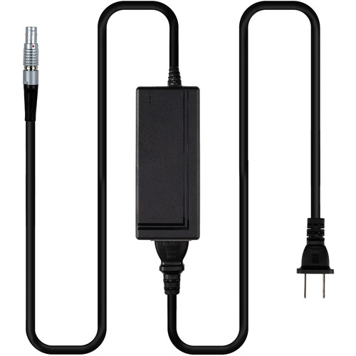 IndiPRO Tools 12V A/C Power Supply with 2-Pin Male LEMO Connector (8')