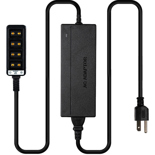 IndiPRO Tools 15V 10A AC Power Supply to 4-Way D-Tap Splitter (10')
