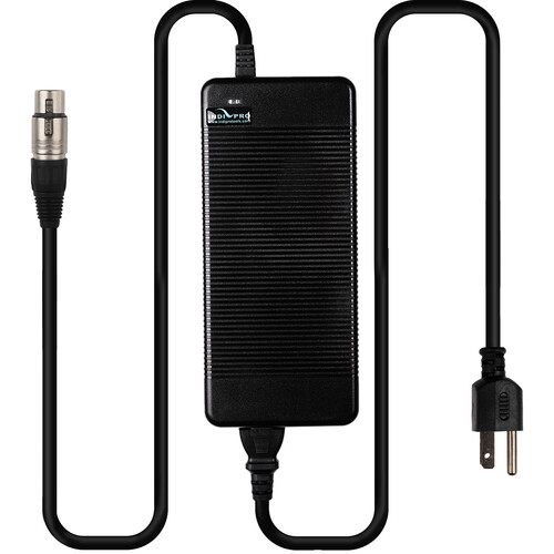 IndiPRO Tools 15V 20A AC Power Supply to 3-Pin Neutrik XLR Female Connector (10')